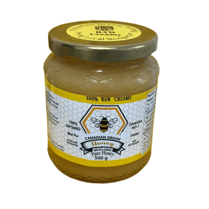 Raw Floral 100% Unprocessed Creamed Texture Honey