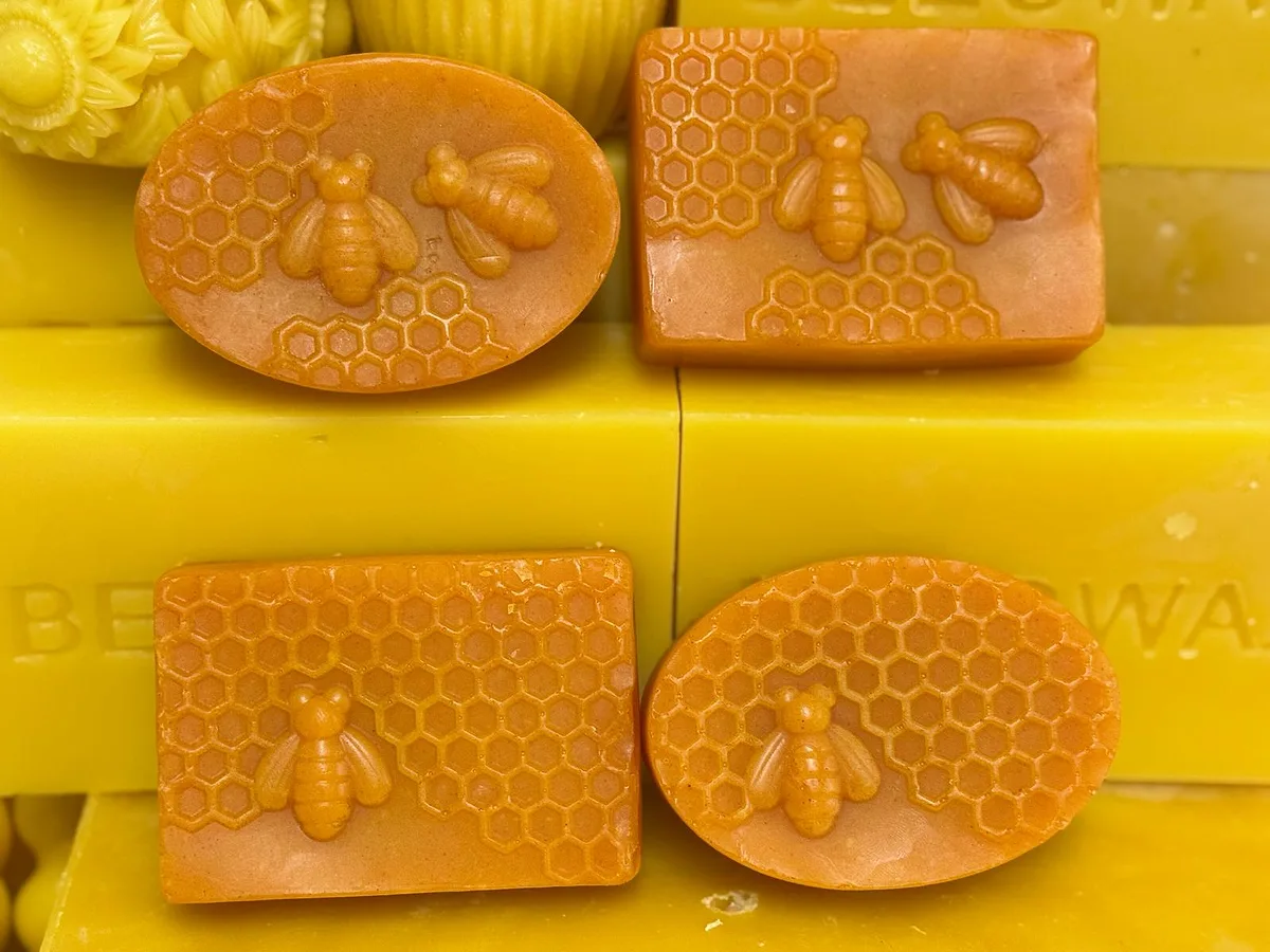 Honey Soap — handmade honey and beeswax soap, coming soon