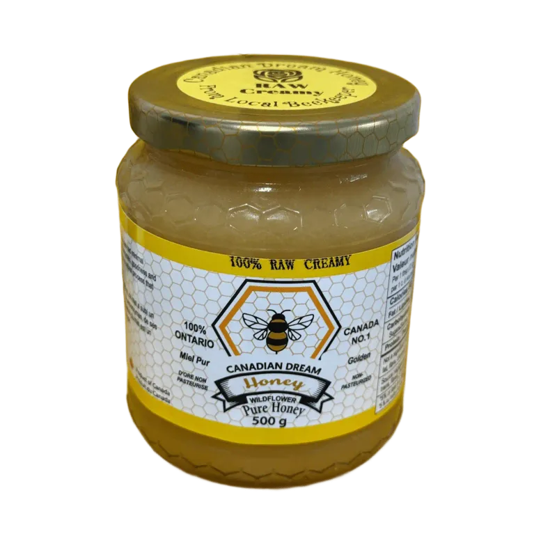 Raw Floral 100% Unprocessed Creamed Texture Honey