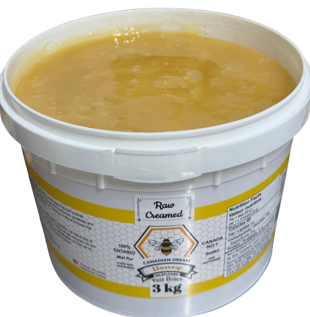 Creamed Canadian honey 3kg